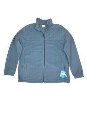 Columbia Mens Steens Mountain Full Zip 2.0 Fleece Jacket XLT Teal Blue